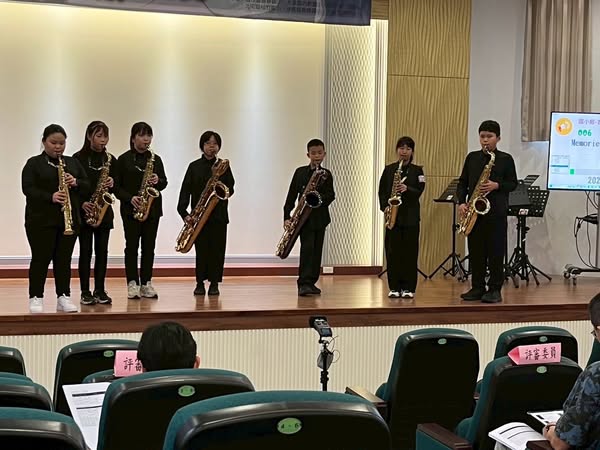 114薩克斯風比賽臺中市重奏第二名