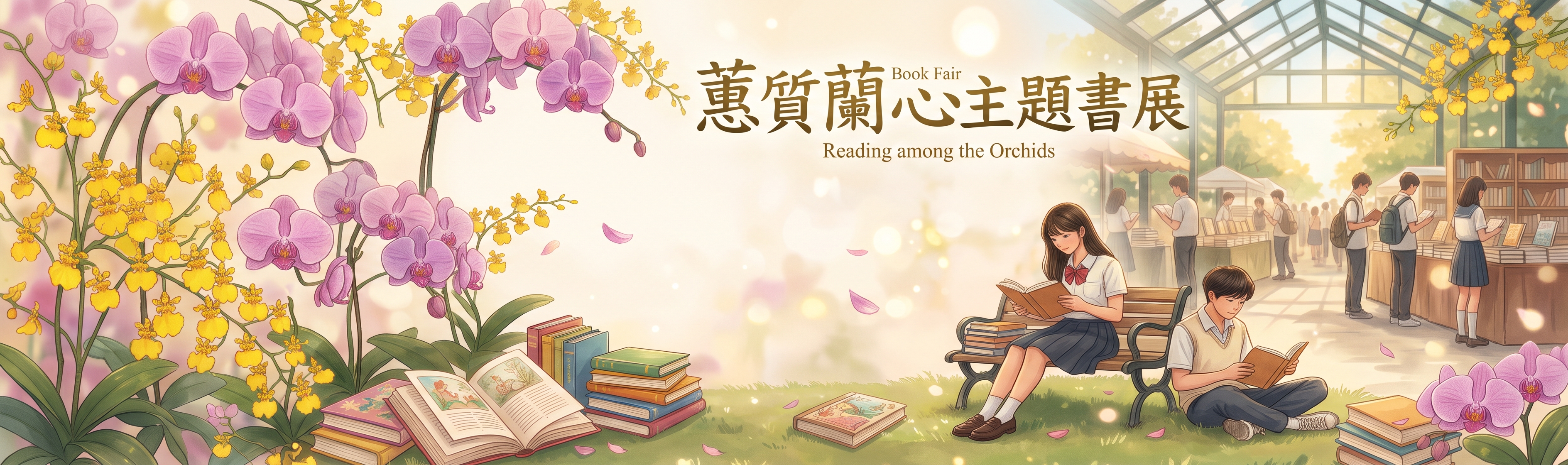 蕙質蘭心主題書展測驗